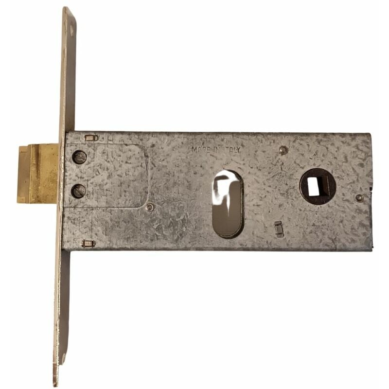 foto del prodotto serratura da fascia da infilare marca yale 1850.70 zincata profilo mm 12