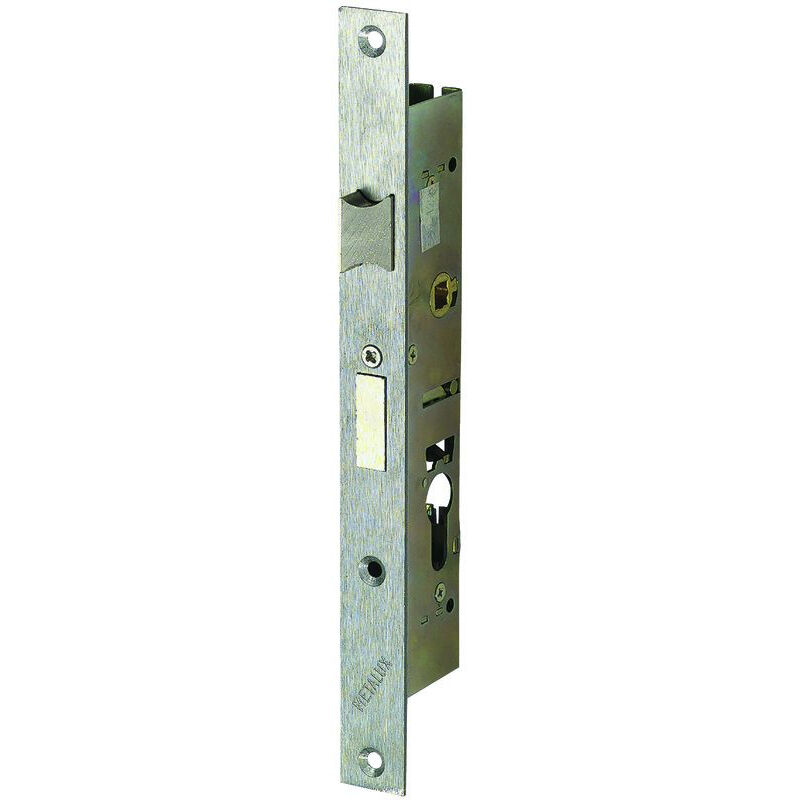 foto del prodotto serratura da infilare a 3 punti 1 2 giro di chiavistello metalux n36 40 mm asse 22mm senza incontro f136404000
