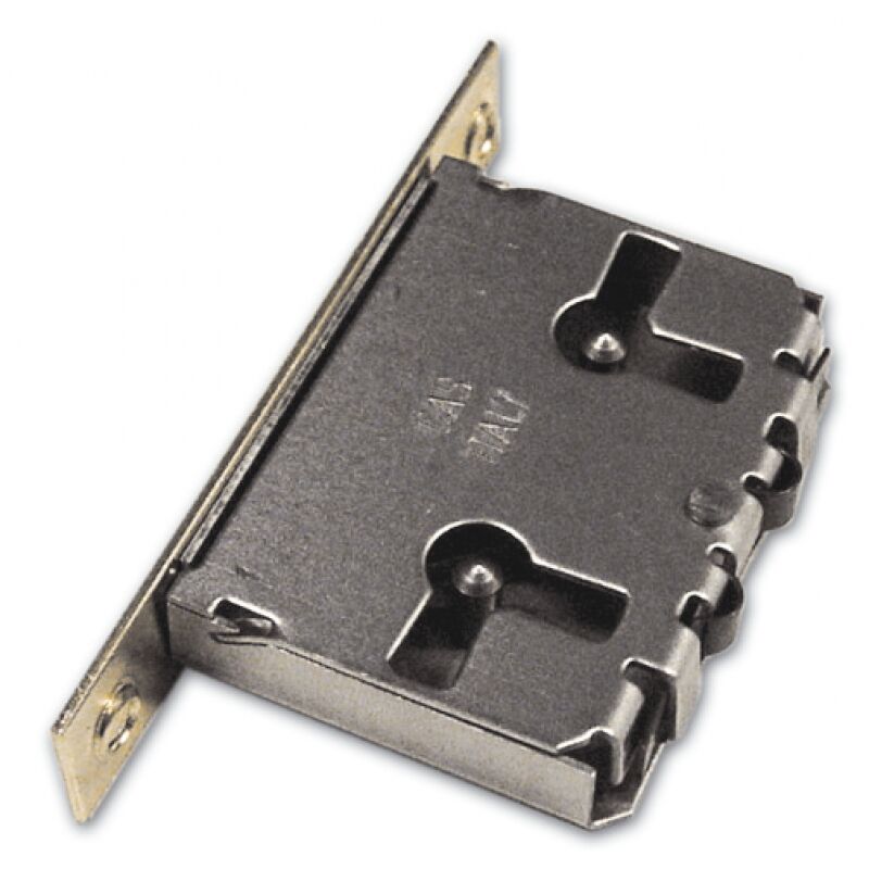 foto del prodotto serratura da infilare bordo quadro in ottone meroni art.53 mis. 20mm front.12 mm
