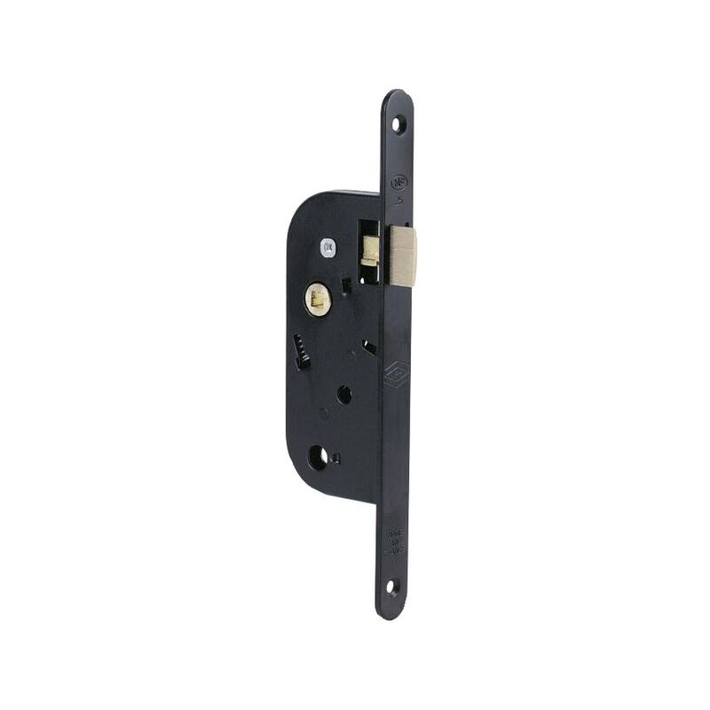 foto del prodotto serratura da infilare jpm asse 40 reversibile nero 000250 02 1b