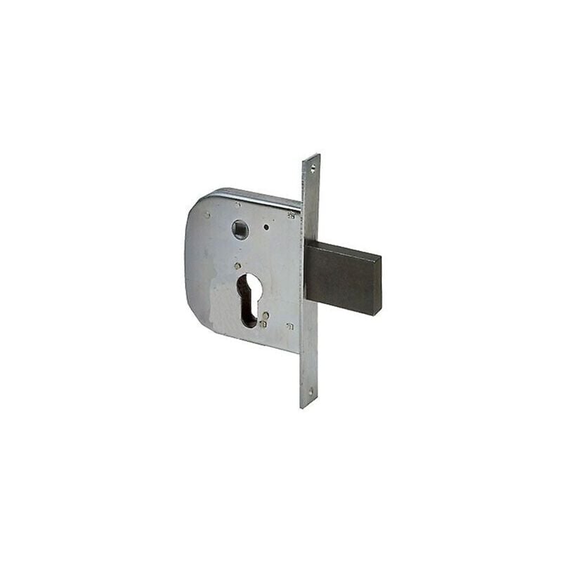 foto del prodotto serratura da infilare per cancelli art. 42312 cisa e50 scatola 84,5x95 mm