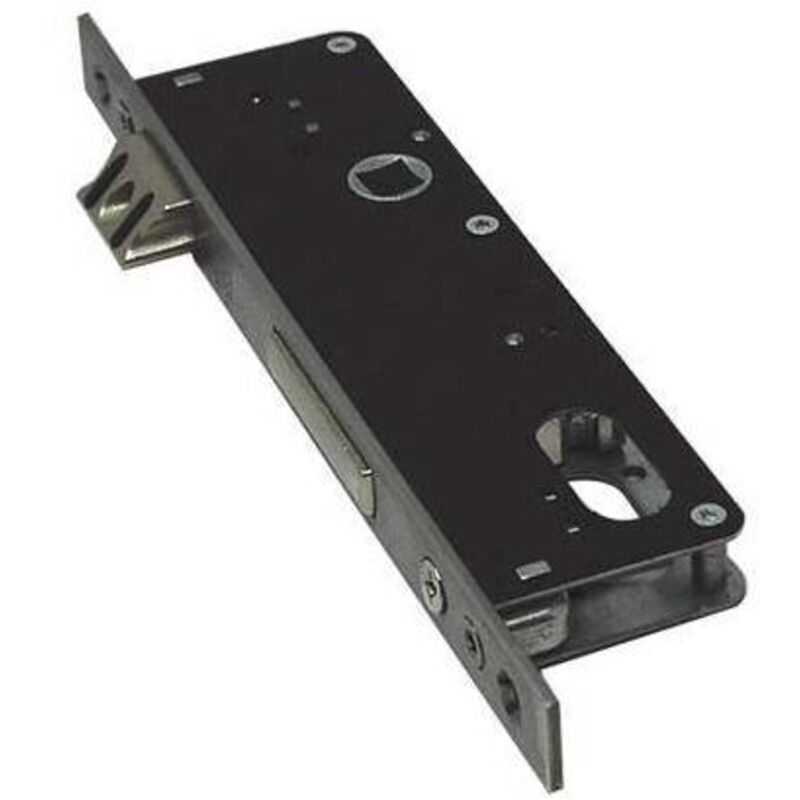 foto del prodotto serratura da infilare per montanti catenaccio e scrocco 530 - mm.30 interasse mm.73,7 530