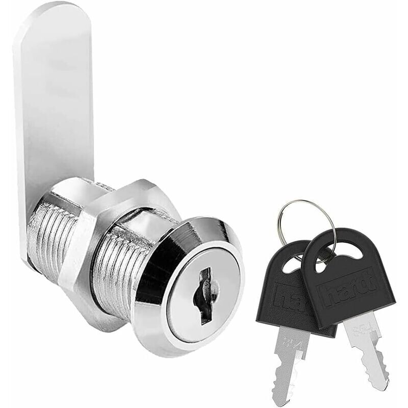 foto del prodotto serratura di sicurezza per cassetta postale, serratura a camma per cassetto dell armadio, cassetta degli attrezzi, porta dell armadio con chiavi