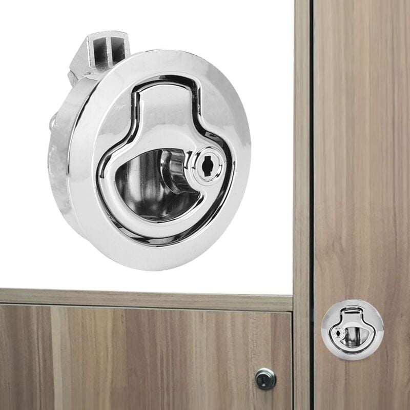 foto del prodotto serratura di sicurezza per portello di barca con chiavi, chiusura di sicurezza anticorrosione per portello di barca, chiusura di sicurezza per camper