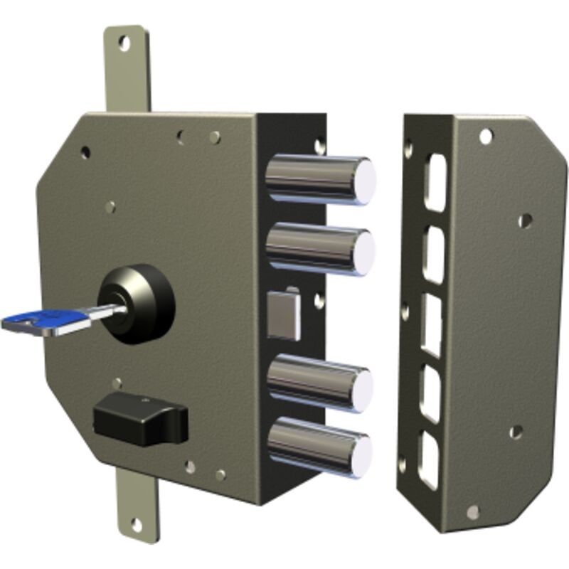 foto del prodotto serratura di sicurezza sinistra cr 3250 k55 60 mm a pompa ad applicare