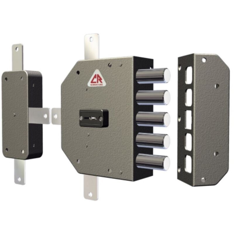 foto del prodotto serratura dx di sicurezza cr 2300 doppia mappa da applicare a porte blindate
