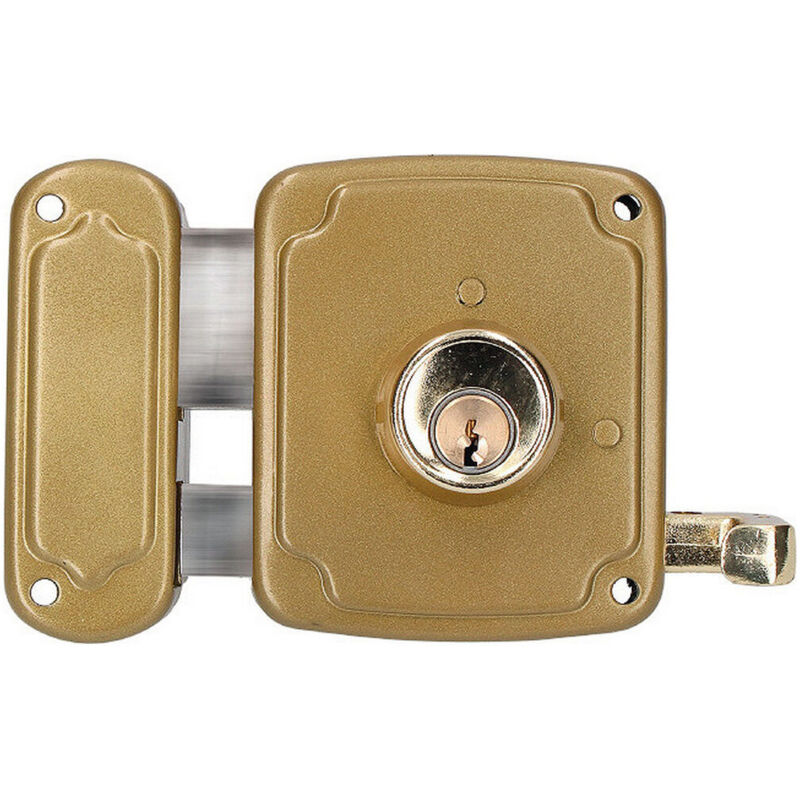 foto del prodotto serratura edm 85265 acciaio 80 x 94 mm sovrapporre