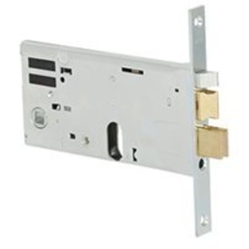 foto del prodotto serratura elettrica da infilare a cilindro da fascia art. 14450 14451 cisa e70 frontale mm 20