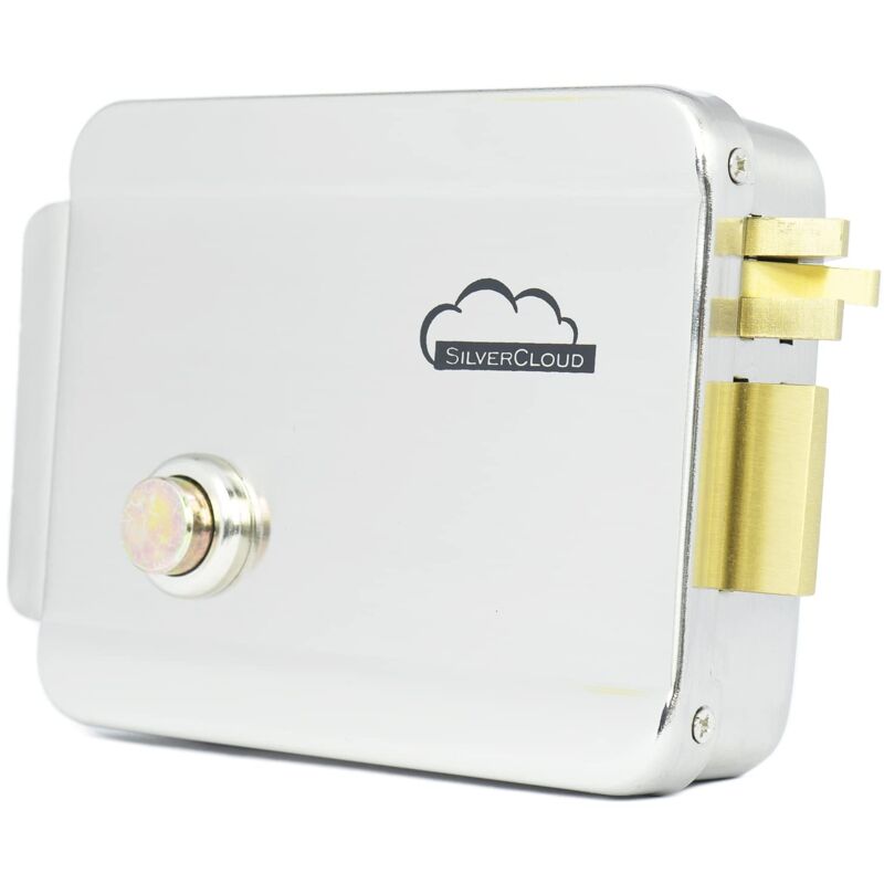 foto del prodotto serratura elettrica silvercloud yl500 mancino nc fail secure, nichel satinato