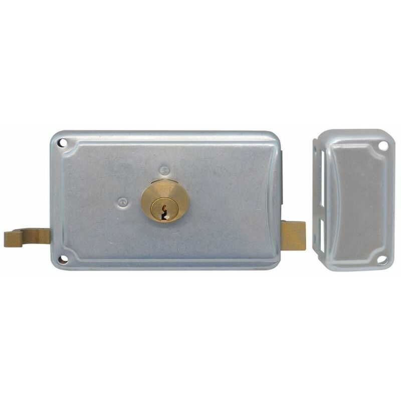 foto del prodotto serratura ferro appl. 2m s zincata art. p27 e.70 sx