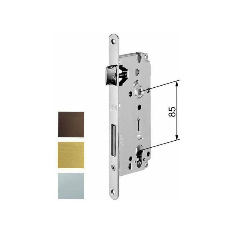 foto del prodotto serratura inf.legno duo e50 cromo opaco 851 agb