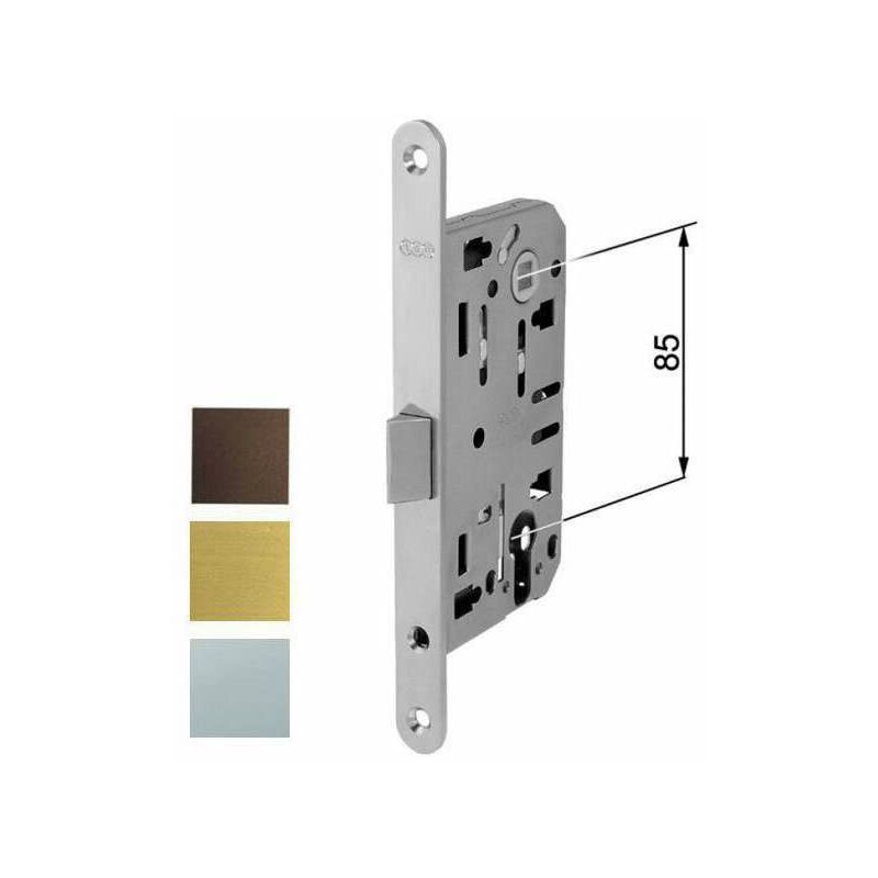 foto del prodotto serratura inf.legno mediana e60 ottonata 1103 agb