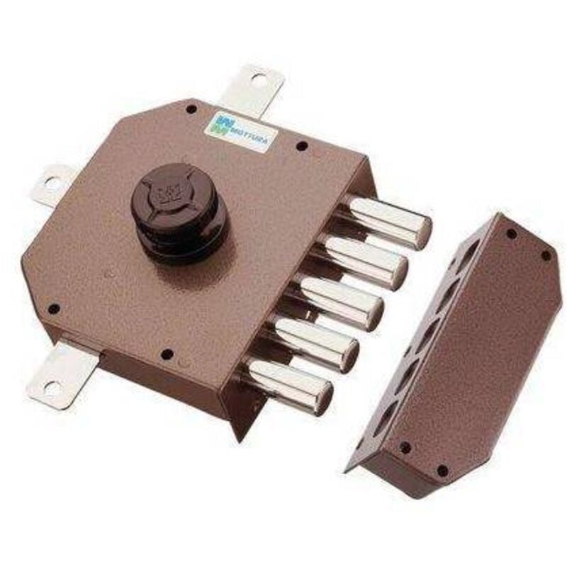 foto del prodotto serratura legno applicare 30641 mottura c.pompa m4 quint + pomolo e.mm 63 dx