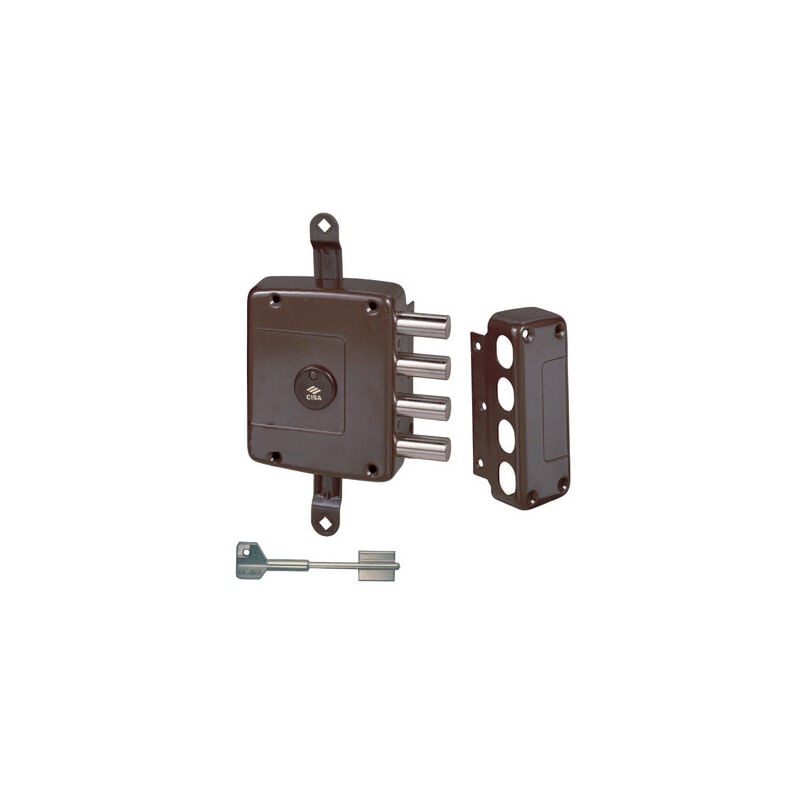 foto del prodotto serratura legno applicare 57162 cisa dm m4 trip e.mm 63 dx