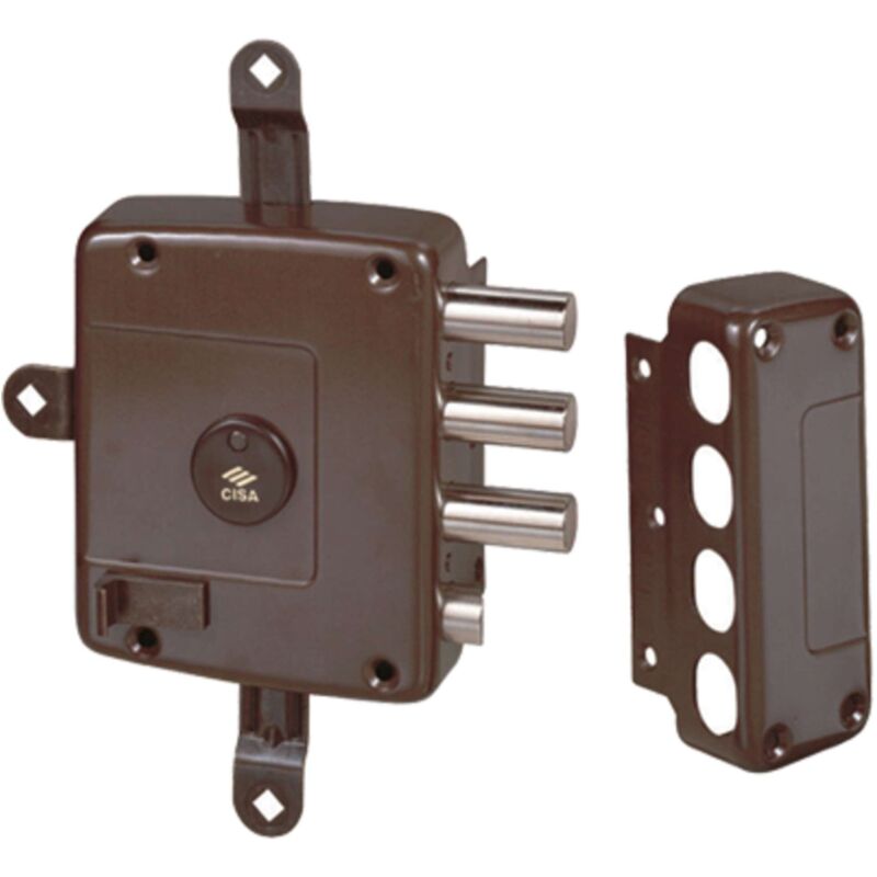 foto del prodotto serratura legno applicare 57177 cisa dm m4 scr quint e.mm 63 sx 1 pezzo