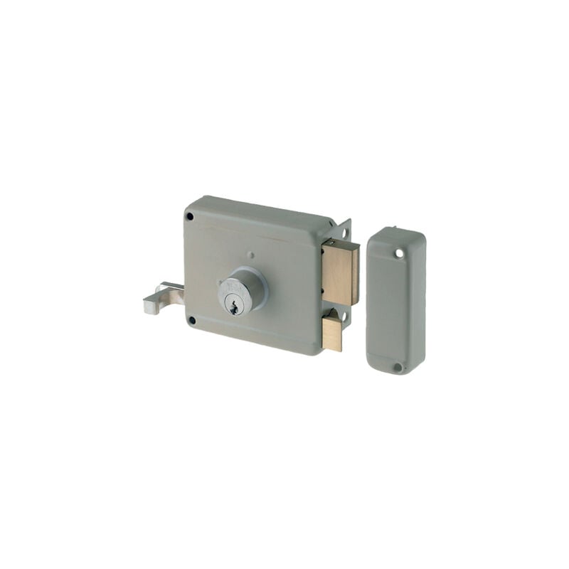 foto del prodotto serratura legno applicare 630 yale c.tondo fisso m2 tirante e.mm 40 dx