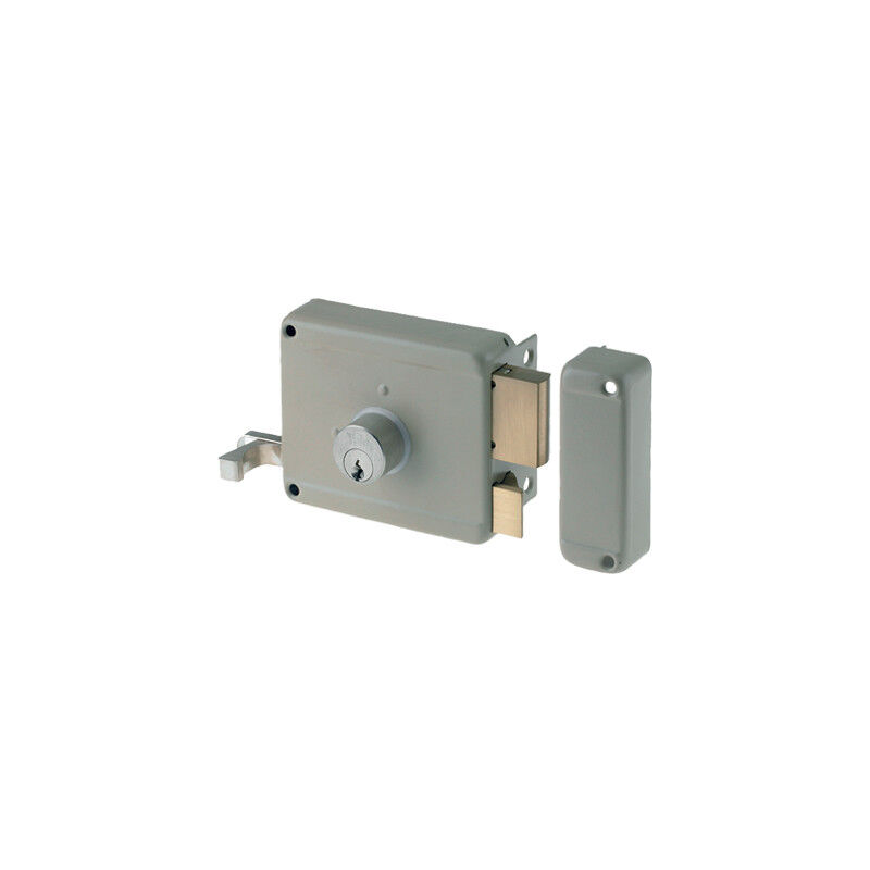 foto del prodotto serratura legno applicare 630 yale c.tondo fisso m2 tirante e.mm 70 dx