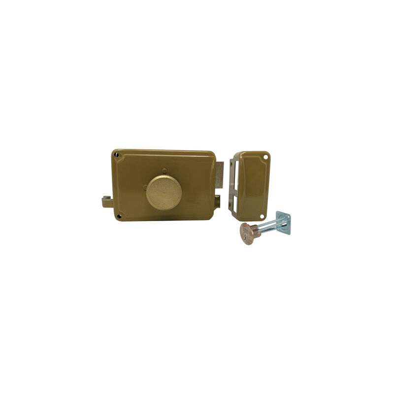 foto del prodotto serratura legno applicare p22 2030 facchinetti c.tondo staccato m2 scr dx e.mm 50