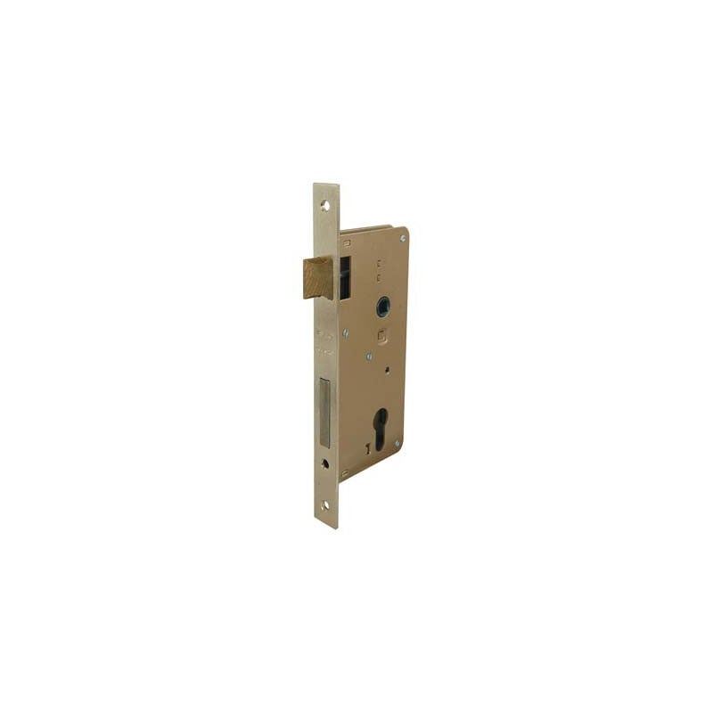 foto del prodotto serratura legno infilare 200 iseo b.q ottonato f.mm 22 f.sagom m2 scr q8 e.mm 35