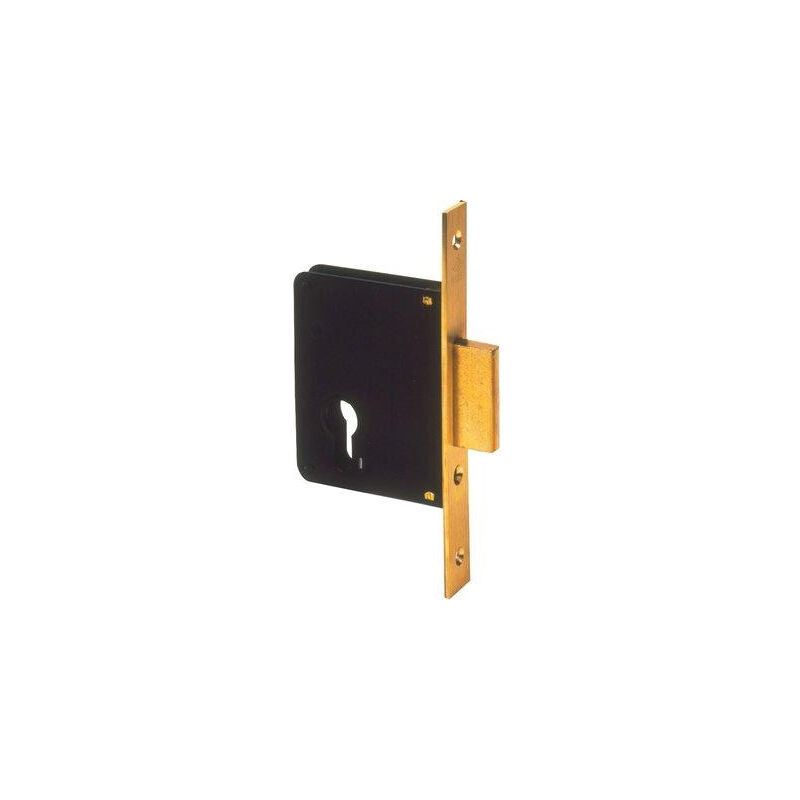 foto del prodotto serratura legno infilare 52310 cisa b.quadro ottonato f.mm 22 f.sagom m2 e.mm 50