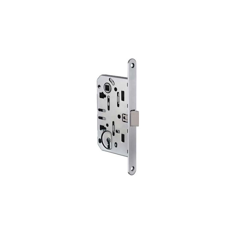 foto del prodotto serratura legno infilare b bitter t60 bonaiti i.mm 90 f.mm 18 e.mm 50 b.tondo cromo opaco