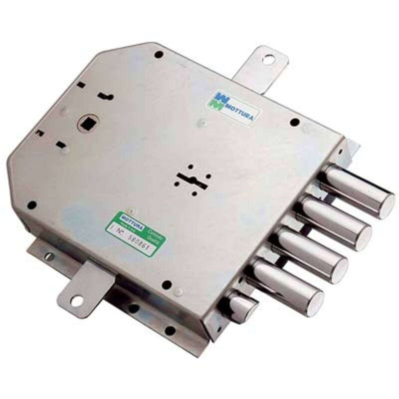 foto del prodotto serratura metallo applicare 50555 mottura dm m4 tripl scr ip.mm 25 e.mm 60 dx 1 pezzo