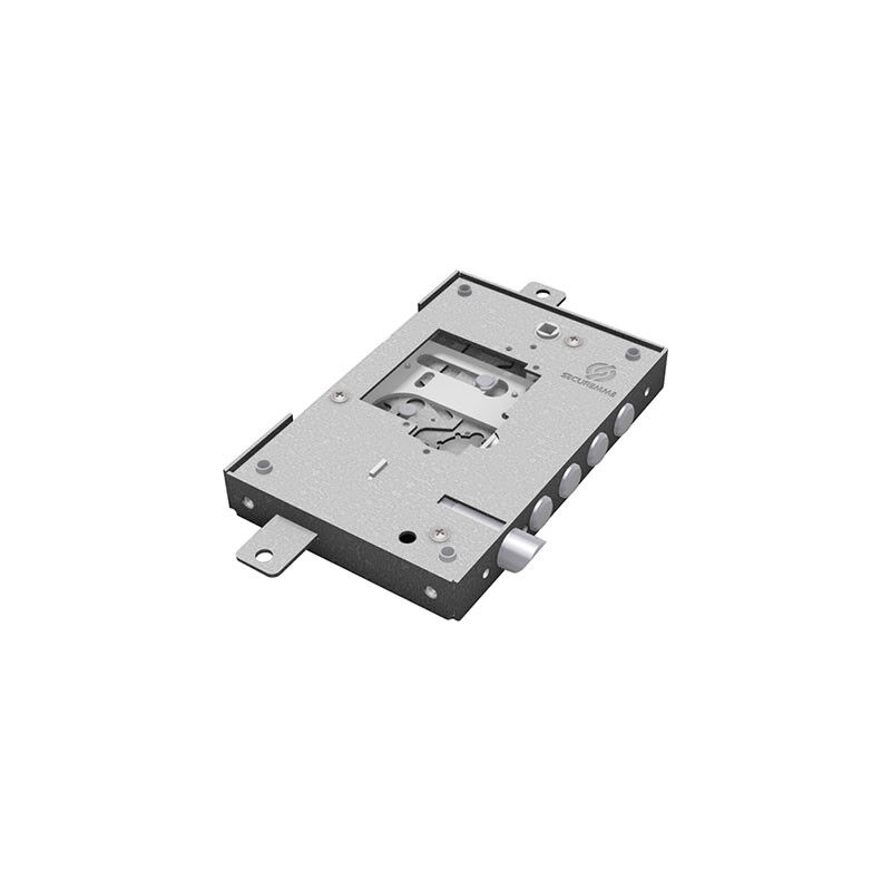 foto del prodotto serratura metallo applicare nuda 2500 securemme s cuore m4 tripl scr ip.mm 28 e.mm 63 dx