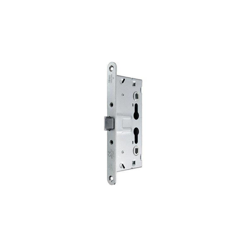 foto del prodotto serratura metallo infilare 214 iseo b.q zinc f.mm 24 f.sagom m1 scr q9 e.mm 65