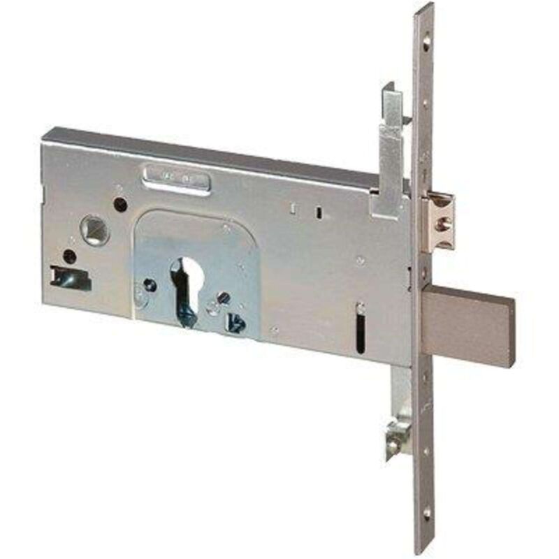 foto del prodotto serratura metallo infilare 56357 cisa b.q inox f.mm 22 f.sag.tri scr q8 h.mm 64 e.mm 100 1 pezzo