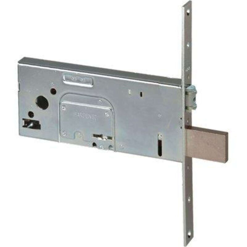 foto del prodotto serratura metallo infilare 57360 cisa b.q zinc f.mm 22 dm m4 rul h.mm 82 e.mm 100