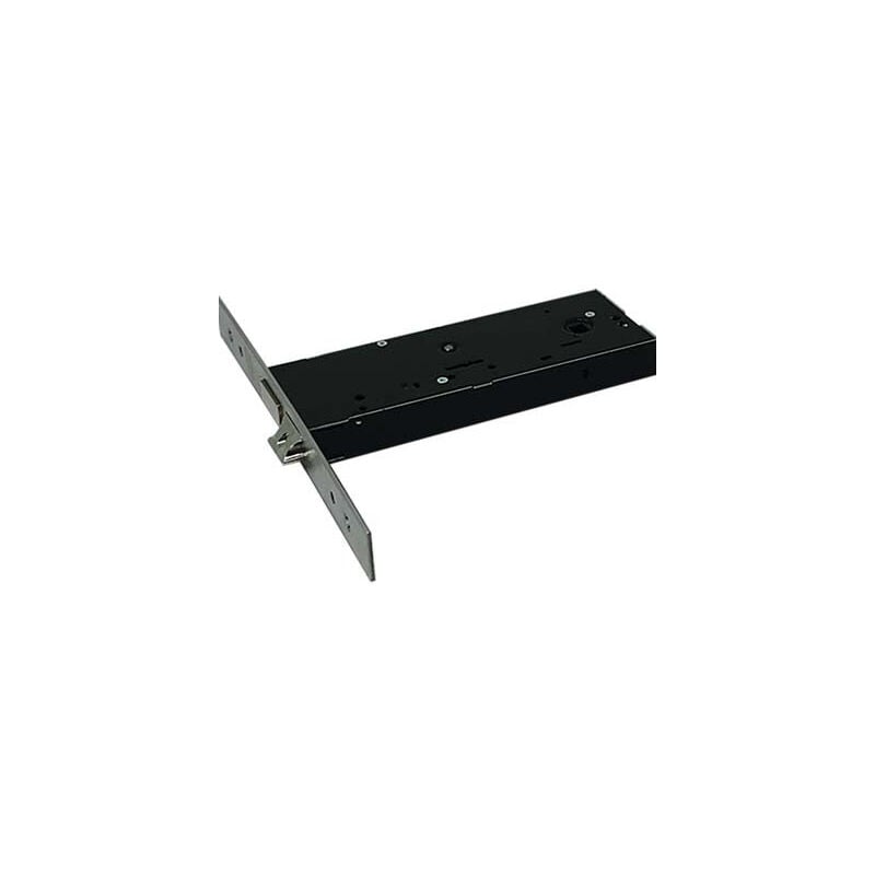 foto del prodotto serratura metallo infilare 5940 omec b.q inox f.mm 25 dm m4 scr h.mm 64 e.mm 90
