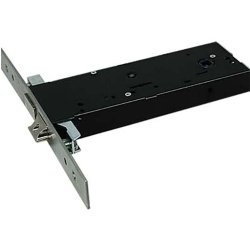 foto del prodotto serratura metallo infilare 5970 omec b.q inox f.mm 25 dm m4 tripl scr h.mm 64 e.mm 90 1 pezzo