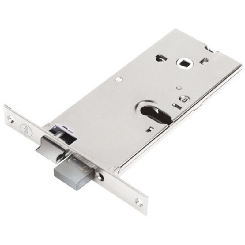 foto del prodotto serratura metallo infilare 86002 yale b.q inox f.mm 16 f.ovale m3 scr h.mm 78 e.mm 70