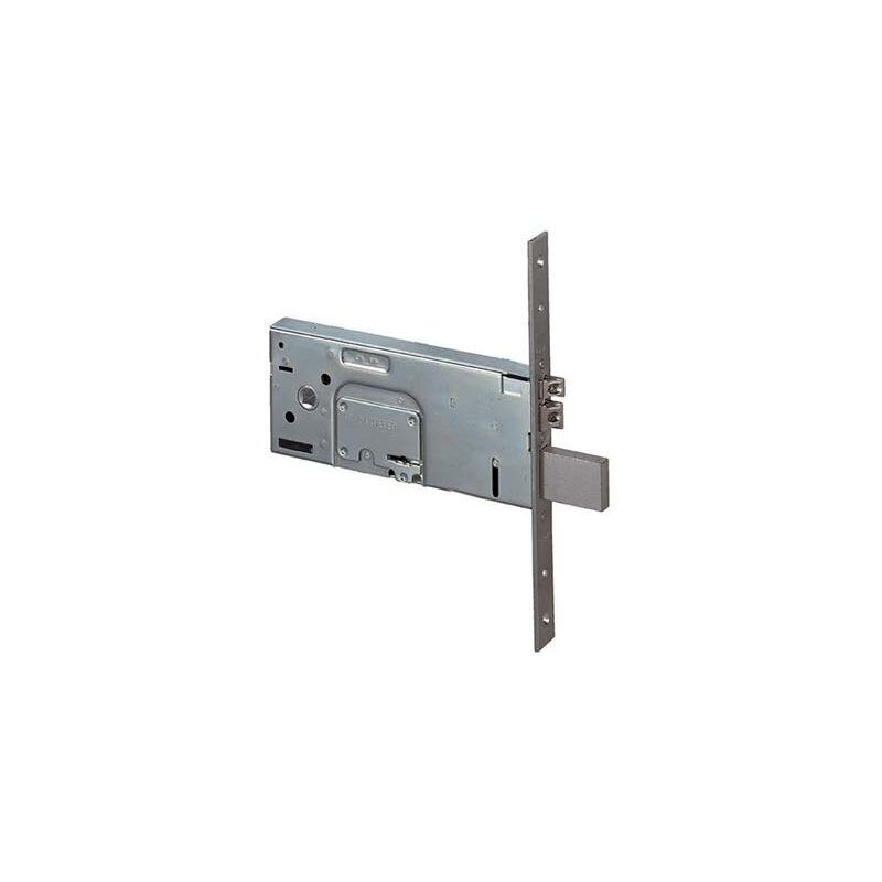 foto del prodotto serratura metallo infilare elettrica 17353 cisa b.q zinc f.mm 25 dm m4 scr h.mm 78 e.mm 90