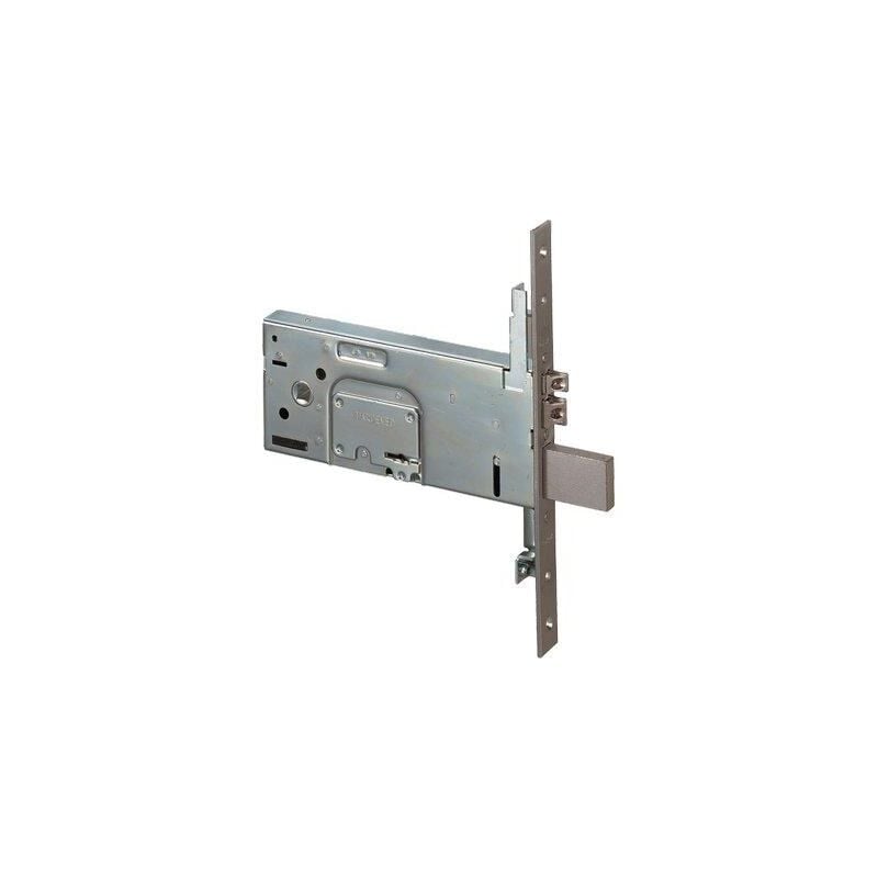 foto del prodotto serratura metallo infilare elettrica 17357 cisa b.q zin f.mm 25 dm m4 tripl scr h.mm 78 e.mm 100