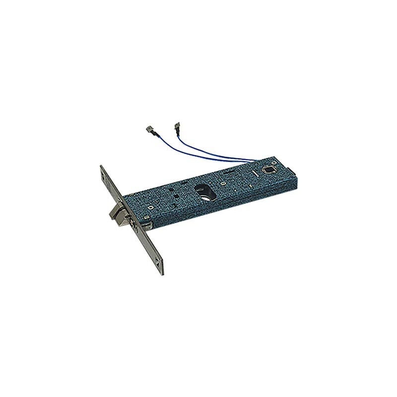 foto del prodotto serratura metallo infilare elettrica 799 omec b.q nich f.mm 16 f.ovale scr h.mm 44 e.mm 70