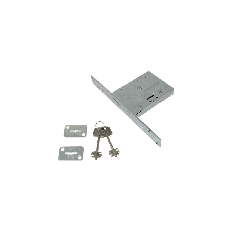 foto del prodotto serratura metallo infilare y8td100 yale b.q zinc f.mm 25 dm m4 h.mm 82 e.mm 52 ka