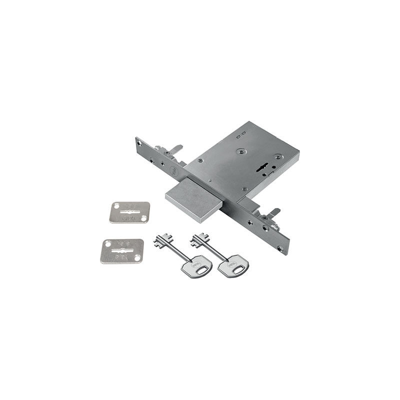 foto del prodotto serratura metallo infilare y8td101 yale b.q zinc f.mm 25 dm m4 tripl h.mm 82 e.mm 70 ka