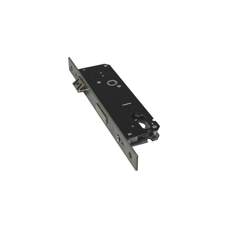 foto del prodotto serratura montante infilare 1300 omec b.q inox f.mm 22 f.sag. m1 scr e.mm 30