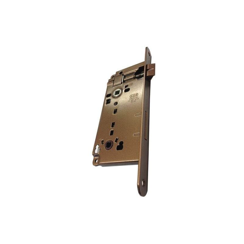 foto del prodotto serratura patent a doppio quadro a40 entrata 50 acciaio bronzato agb