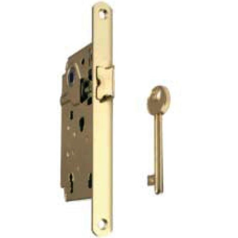 foto del prodotto serratura patent cassa ridotta solo scrocco bordo tondo d.90 mm.50