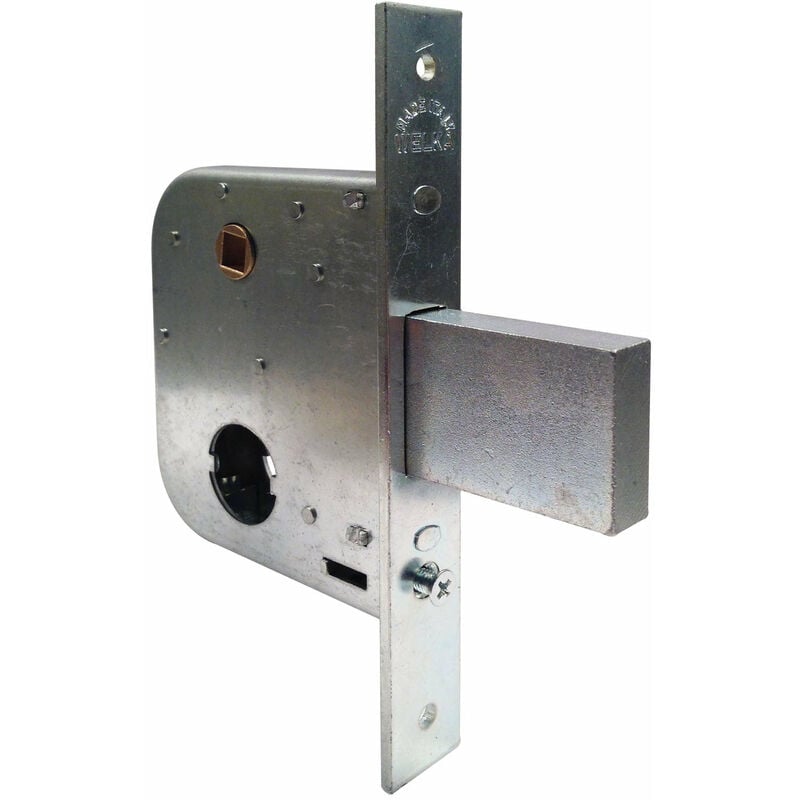 foto del prodotto serratura per cancelli e porte in ferro scrocco una mandata e mezza welka 07545000