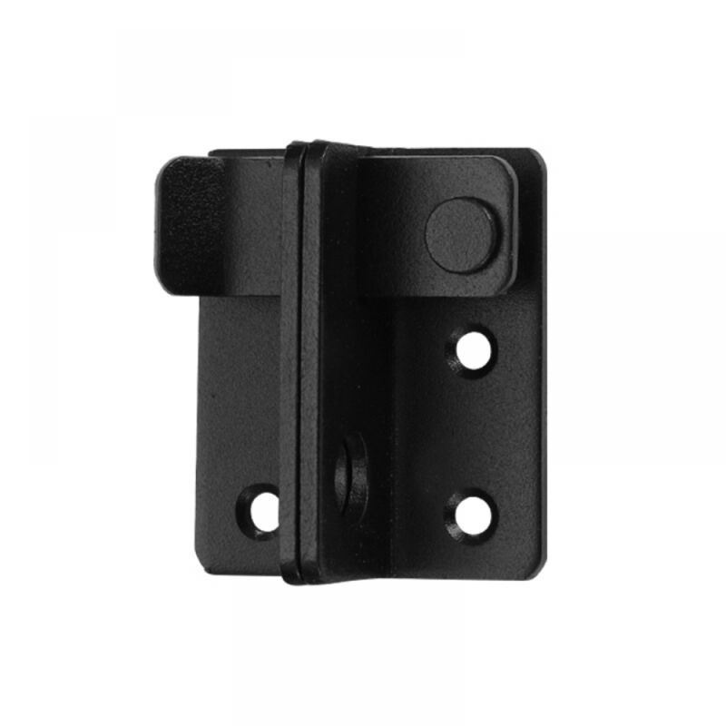 foto del prodotto serratura per porta scorrevole in acciaio inossidabile nero, chiavistello per porta, chiavistelli per porta a battente con viti per porte, finestre,