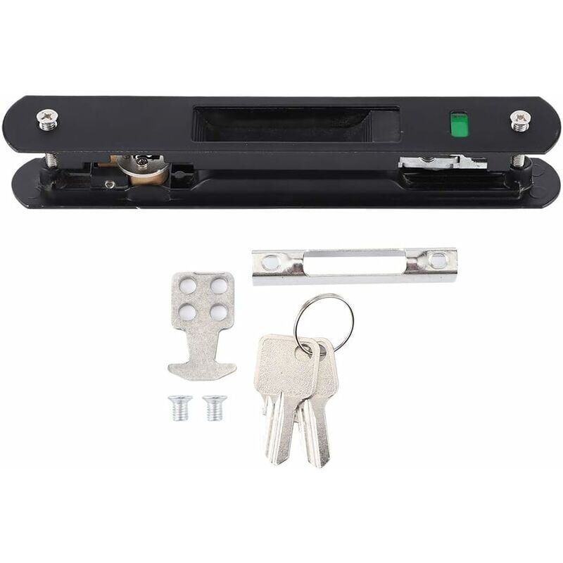 foto del prodotto serratura per porta serratura per finestra scorrevole con gancio serratura per porta mobile moderna semplice a doppia faccia per casa, starlight