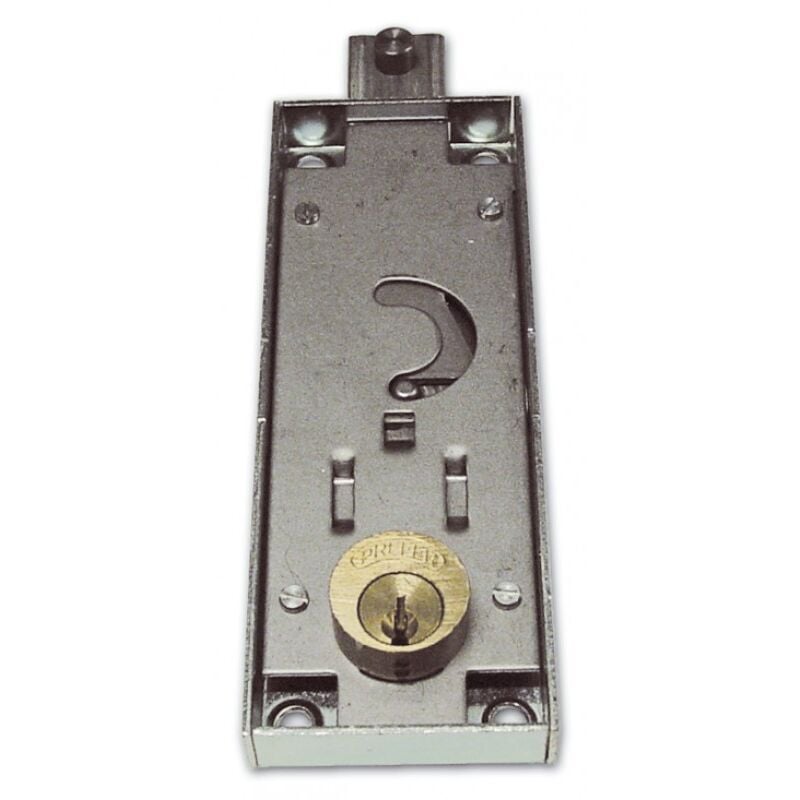foto del prodotto serratura per serranda basculante prefer art. 6511 misura 155x55 mm
