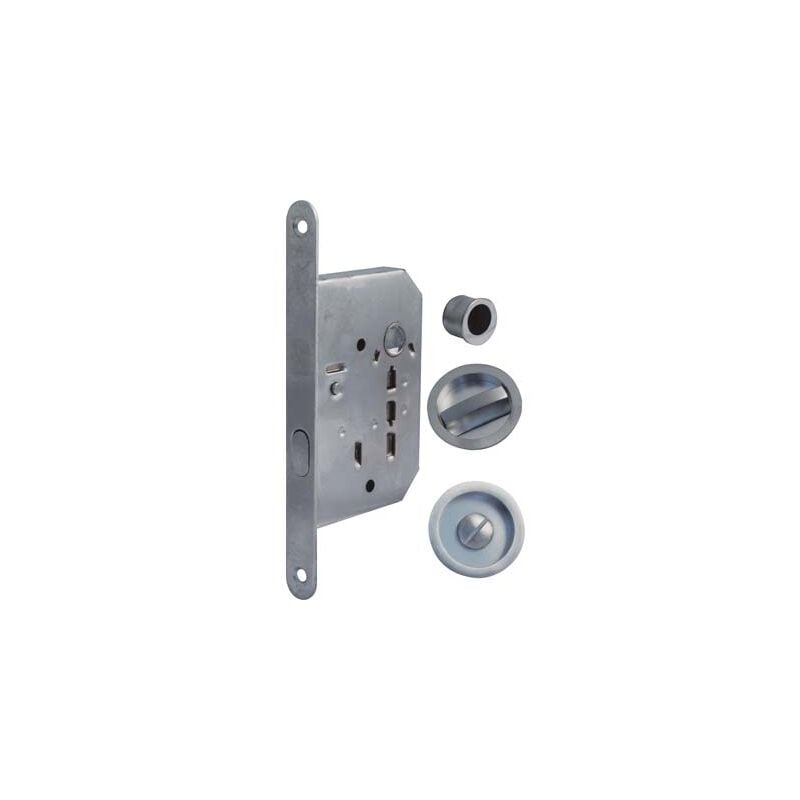 foto del prodotto serratura porta scorrevole bon bonaiti nicchie tonde e.mm 50 b.tondo cromo satinato