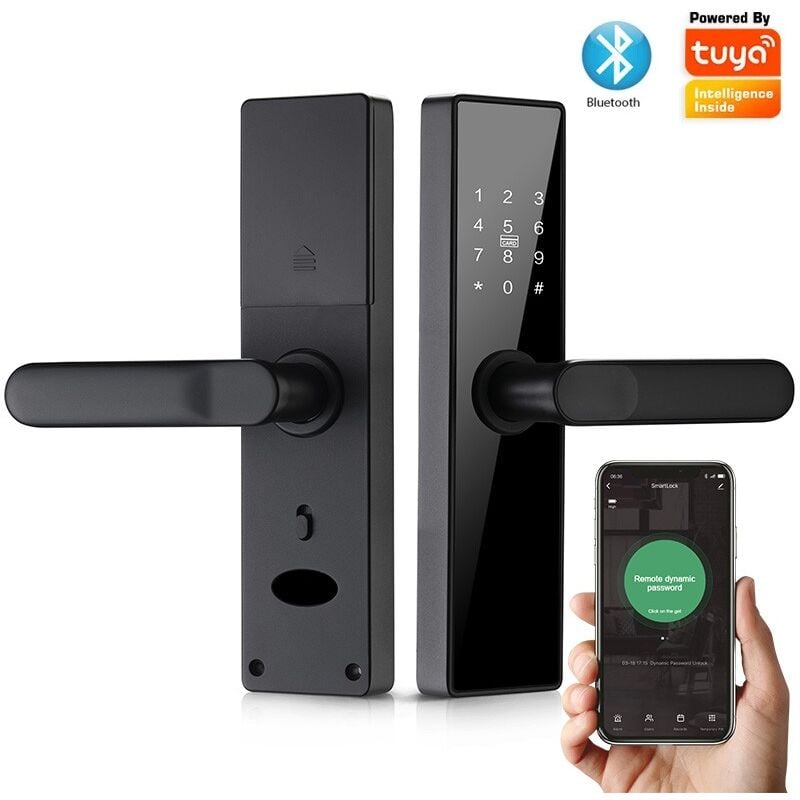 foto del prodotto serratura smart bluetooth per case hotel e b b tuya