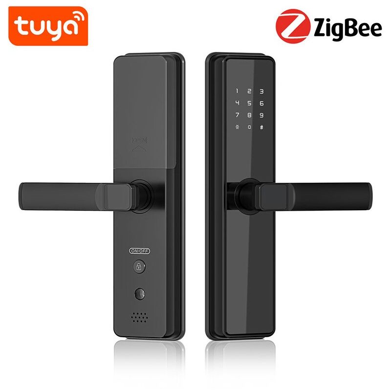 foto del prodotto serratura smart zigbee automatizzata per controllo accessi tuya