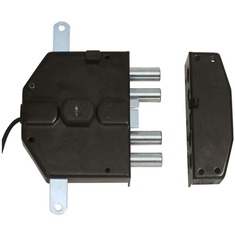 foto del prodotto serratura triplice a pompa 60 dx 12v senza aste