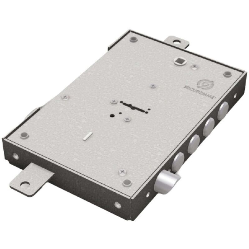 foto del prodotto serratura triplice per porte blindate dx sx 3 chiavi dm interasse mm.28 art. 240 securemme